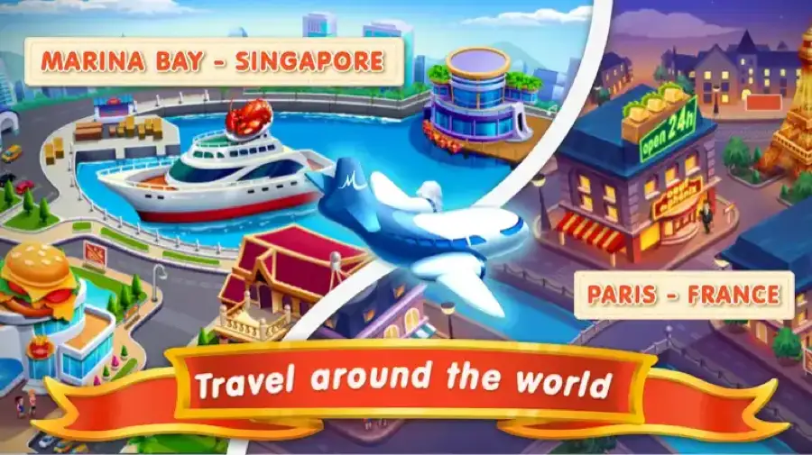 Gameplay of Cooking Marina, one of the featured titles